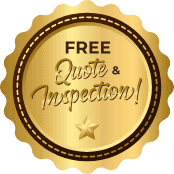 Free quote & Inspection Badge